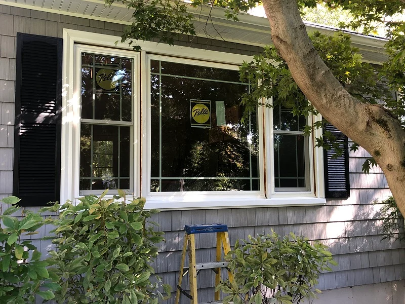 Pella 250 windows with prairie grids